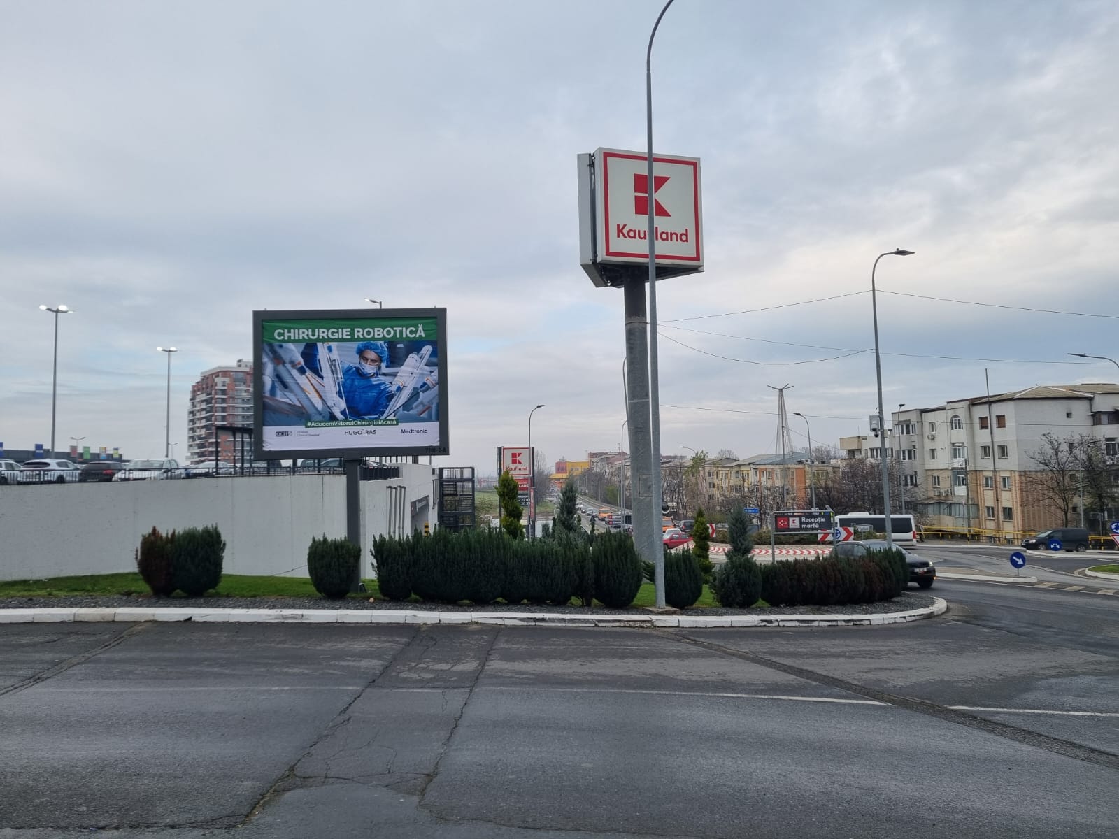 Panou outdoor Kaufland